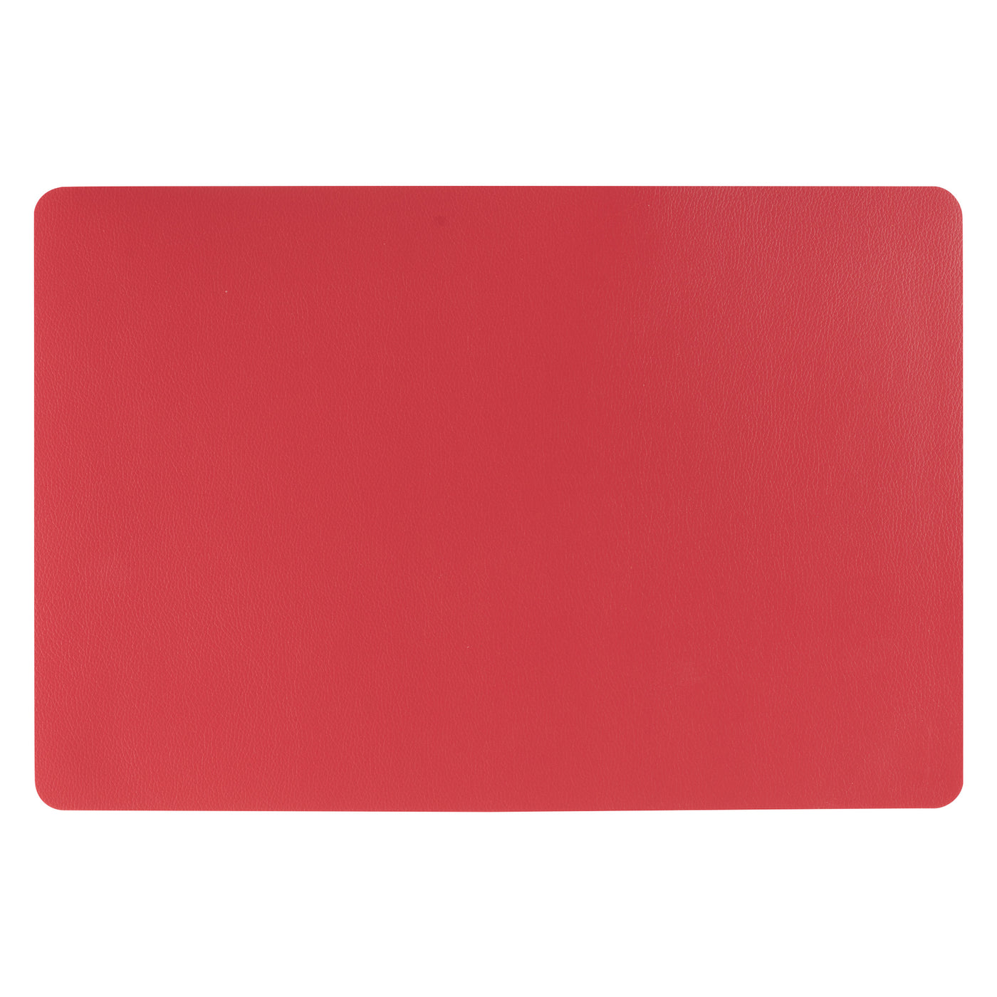 Individual Rectangular (Rojo) De Plástico