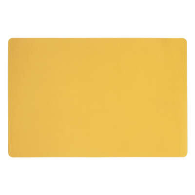 Individual Rectangular (Amarillo) De Plástico