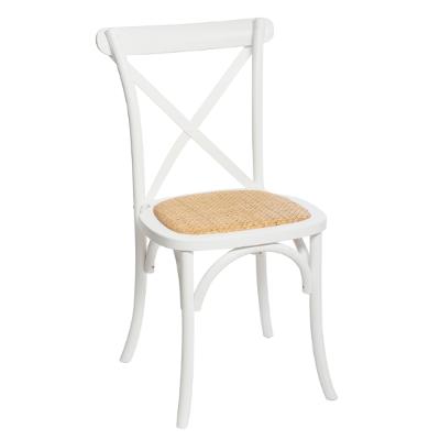 Silla De Comedor (Blanca) De Madera