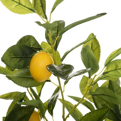 Arreglo Grande Con Planta Artificial (Limón)