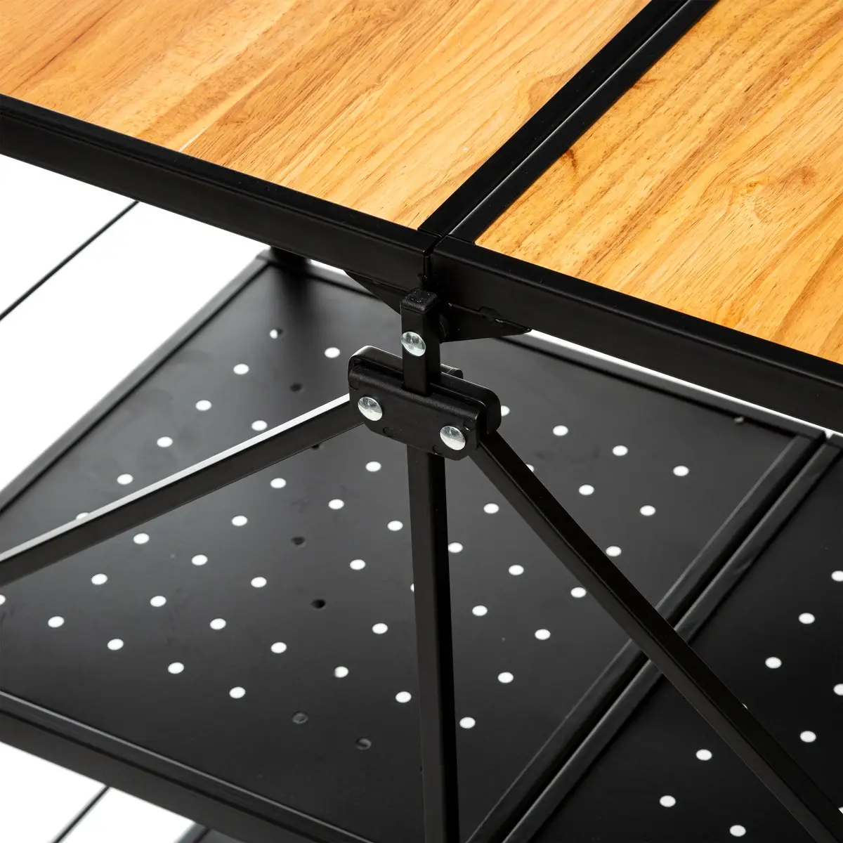 Mueble Plegable De Cocina Con Rueditas Estructura De Metal