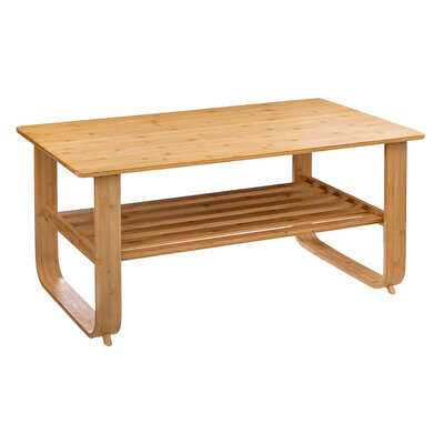 Mesa De Centro (Natural) De Madera