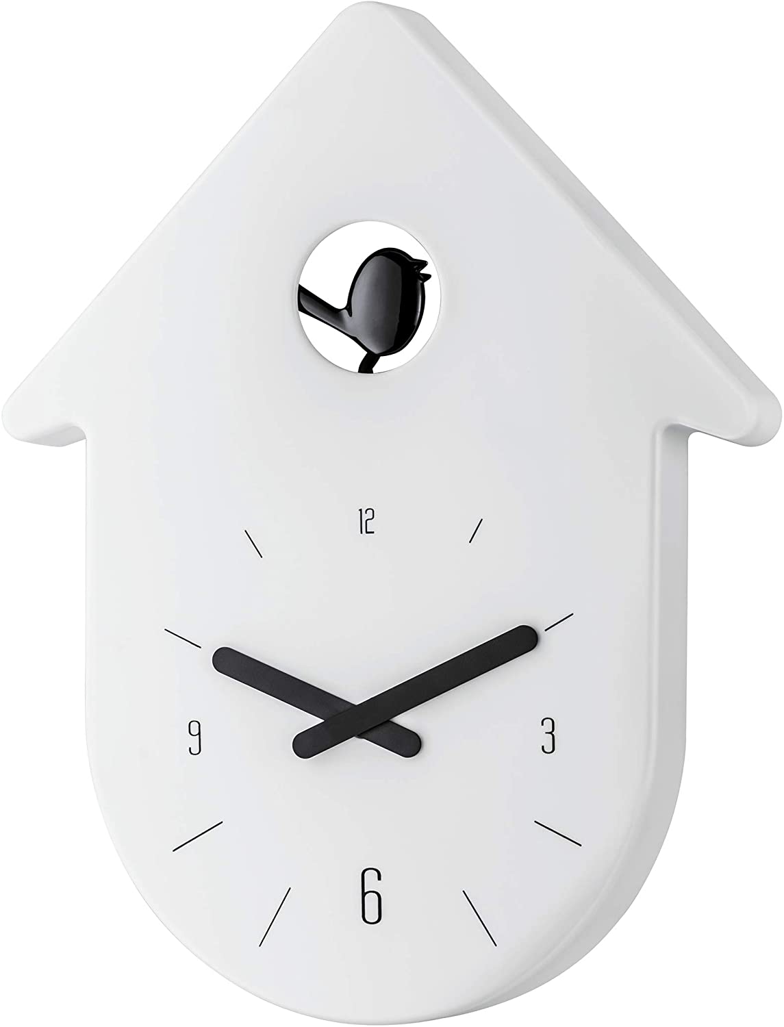 Reloj Decorativo (Blanco) De Pared De Plástico