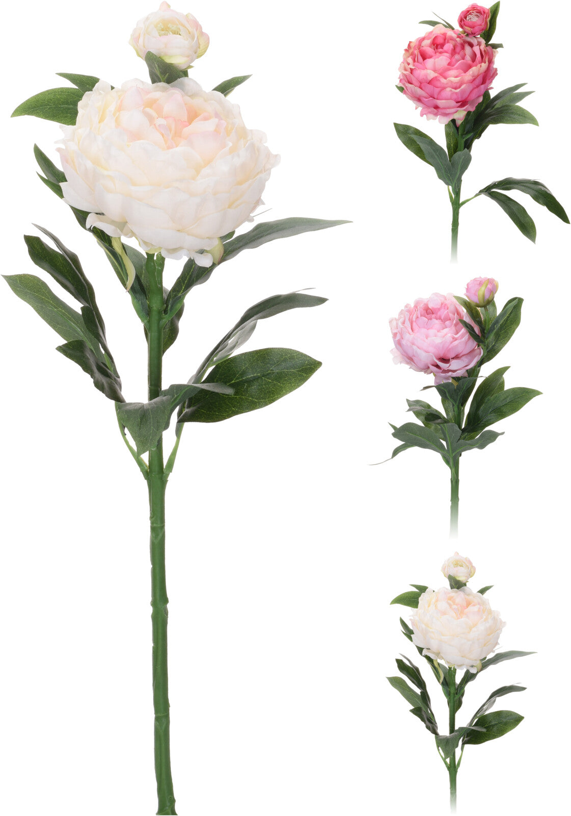 Rosa Decorativa (Colores) De Plástico