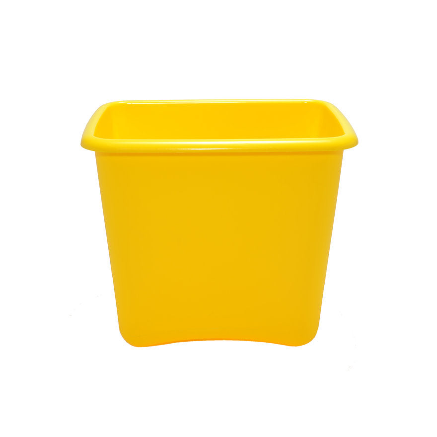 Papelera pequeña (Amarillo) De Plástico