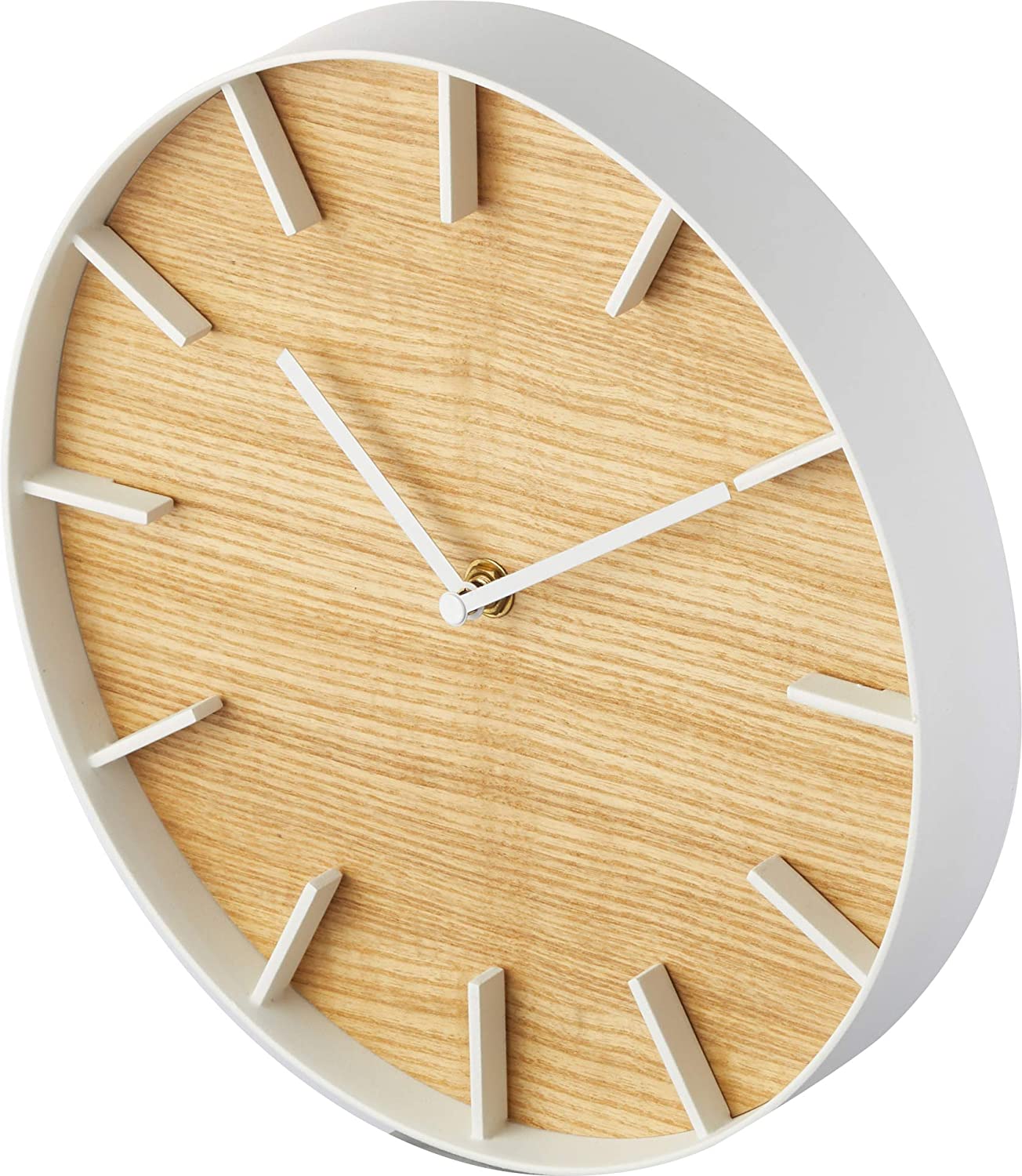 Reloj De Pared De Metal y madera