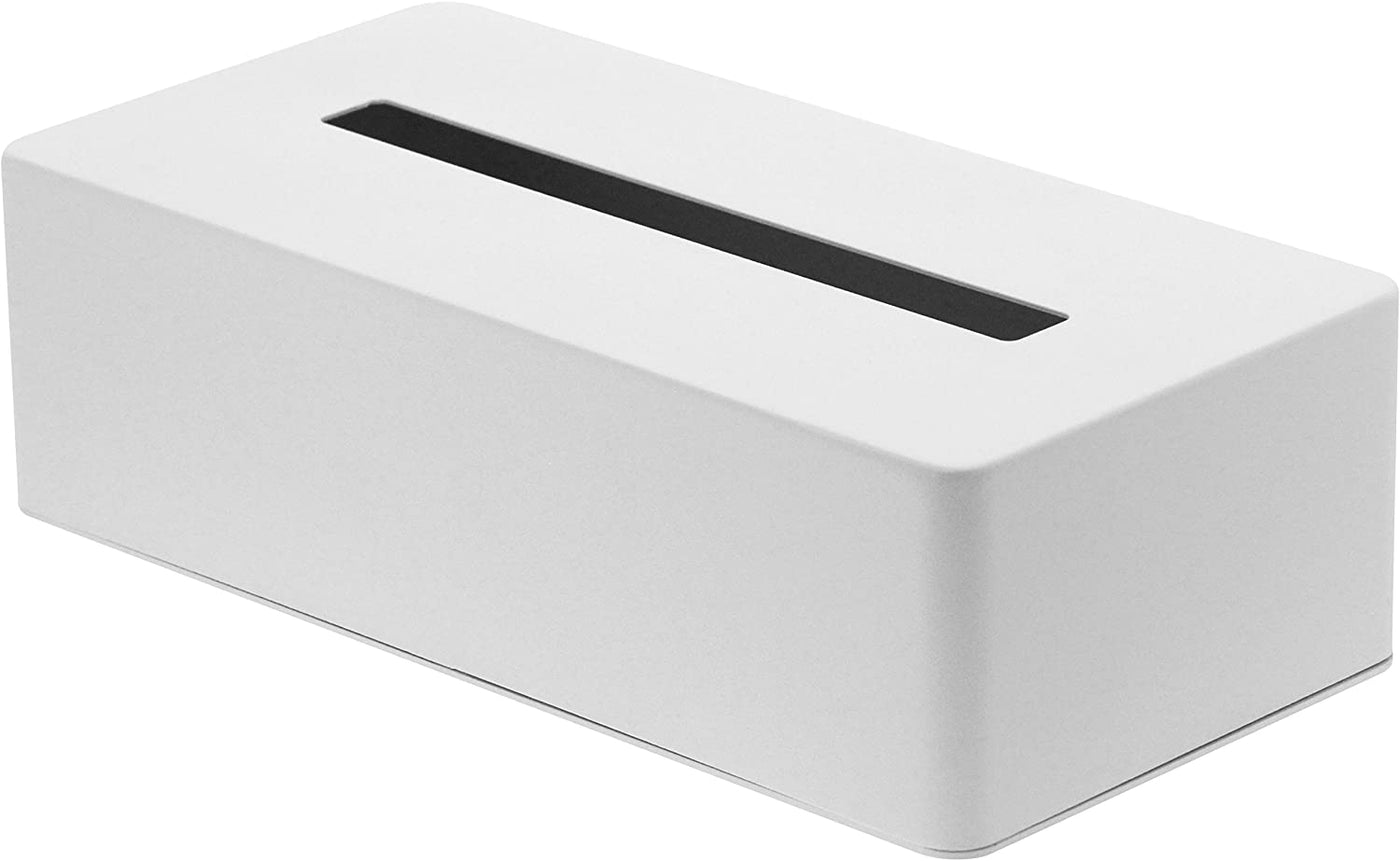 Caja Porta Tissues (Blanco) De Metal