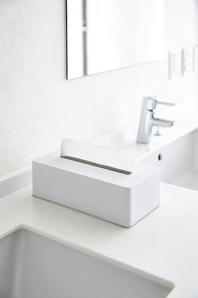 Caja Porta Tissues (Blanco) De Metal