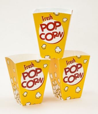 Envase Para Popcorn Grande Fresh De Plástico (unidad)