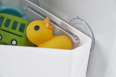 Esquinero Organizador Para Baño Con Ventosas De Plástico