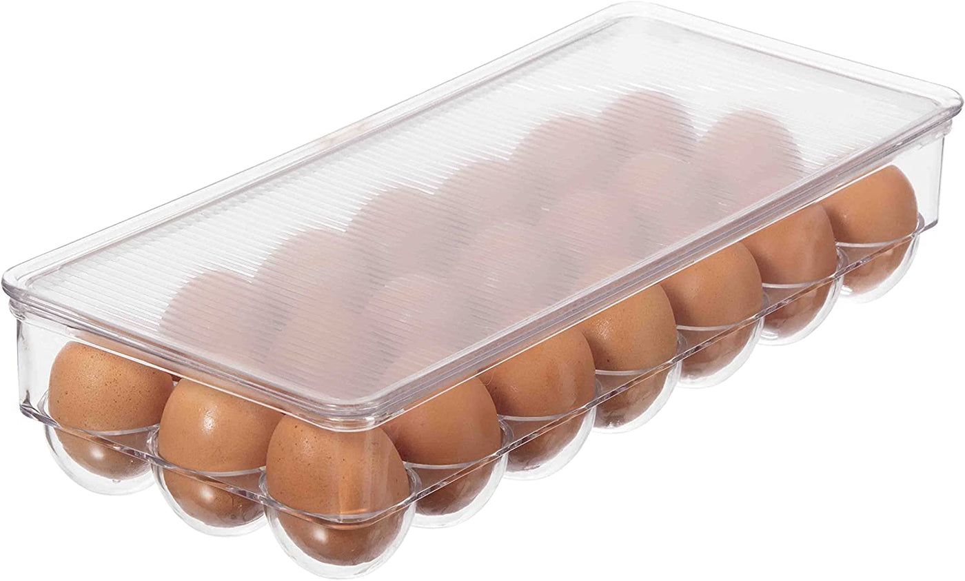Bandeja Porta Huevos Para 21 Unidades (Tranparente) De Plástico
