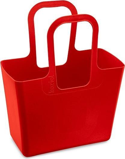 Bolso Con Asas (Rojo) De Plástico