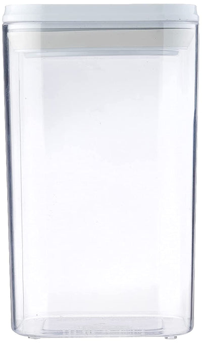 Frasco Cuadrado 2.2 Ltrs (Transparente) Con Tapa De Plástico