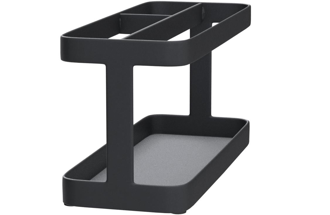 Organizador (Negro) Para Control Remoto o Tablet, De Metal