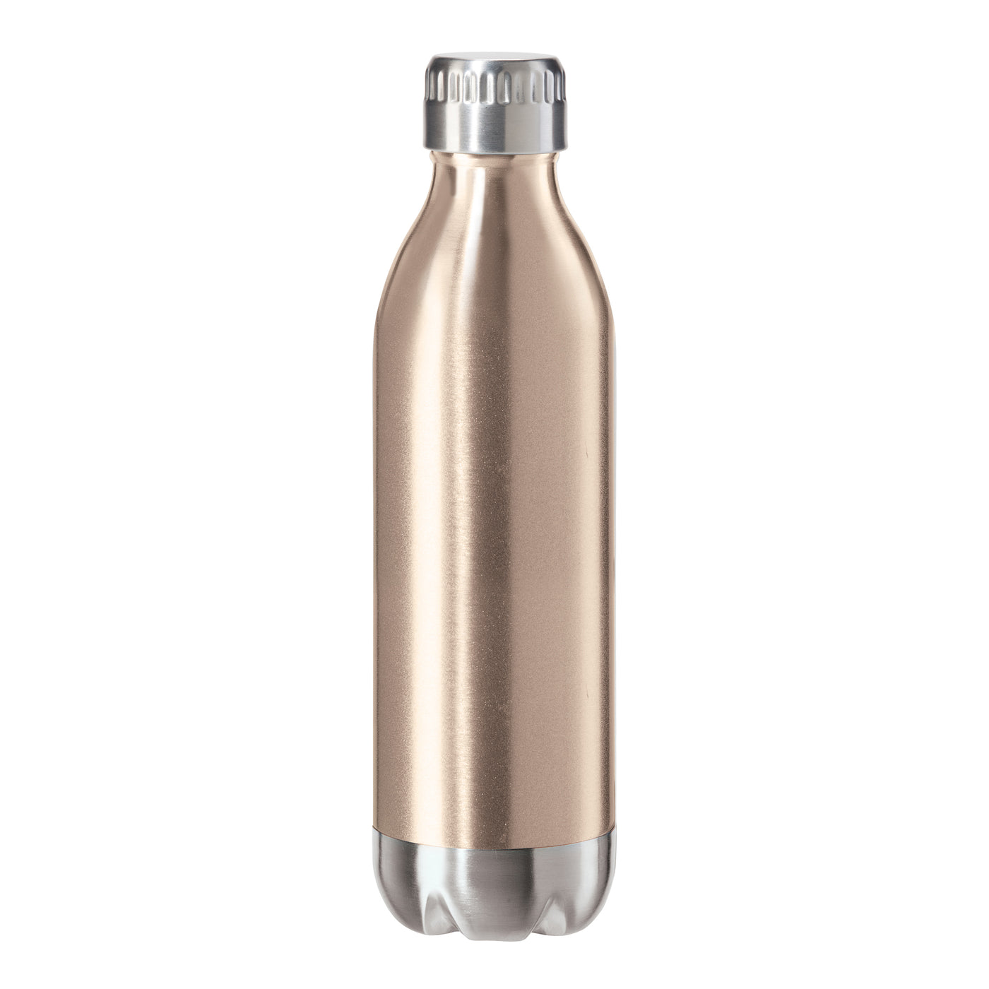 Botella Dorada Para Agua 500 Ml De Metal