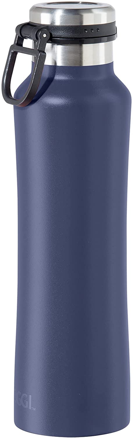 Botella 550Ml  (Azul) De Acero