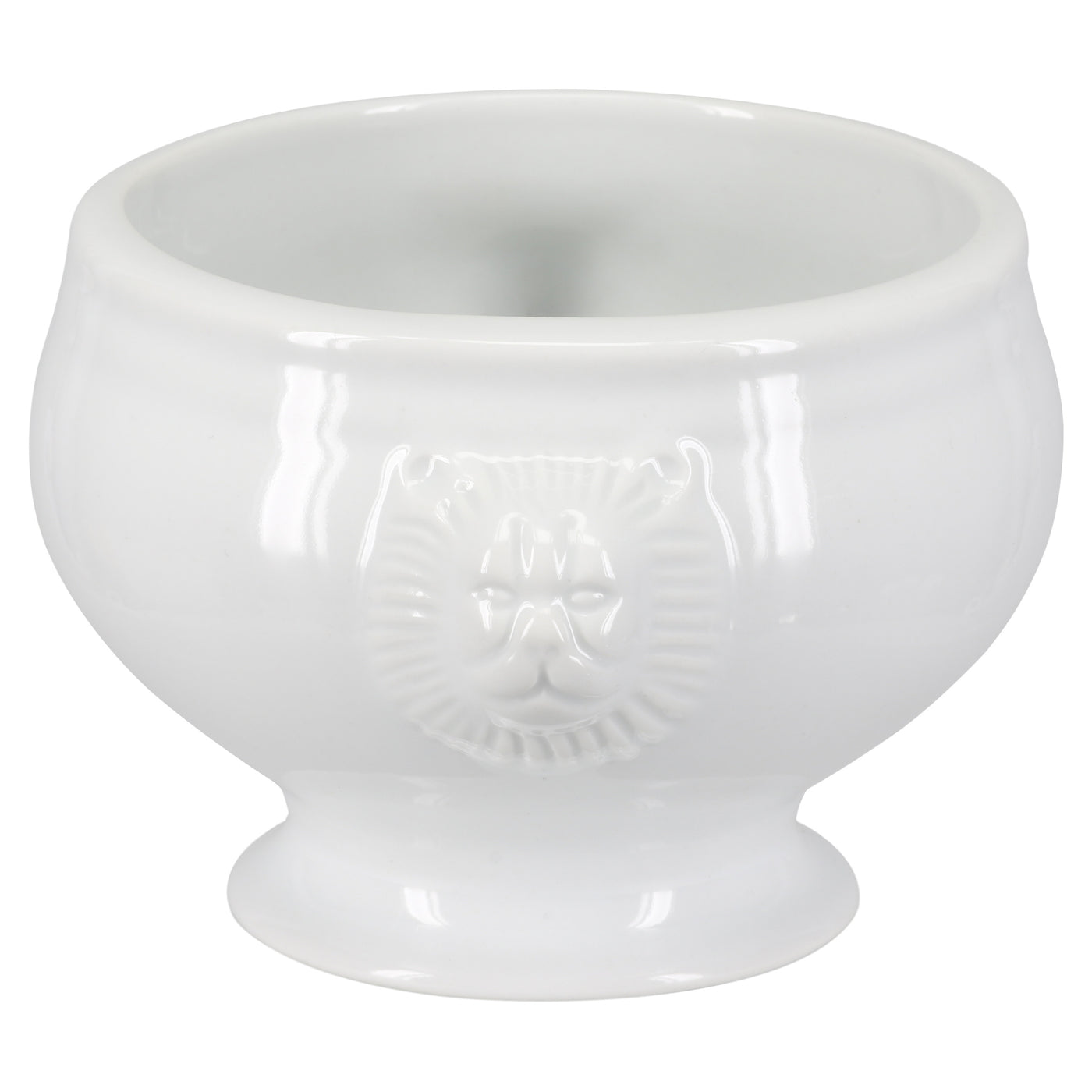 Bowl Con Base Para Sopa Redondo (400 Mltrs) De Porcelana