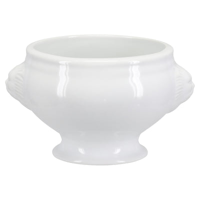 Bowl Con Base Para Sopa Redondo (400 Mltrs) De Porcelana