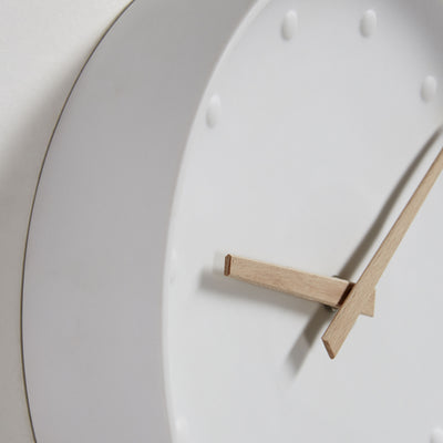 Reloj Decorativo De Pared De Porcelana y Madera