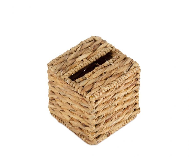 Caja Cuadrada Pañuelos / Tissues (Beige) De Jacinto