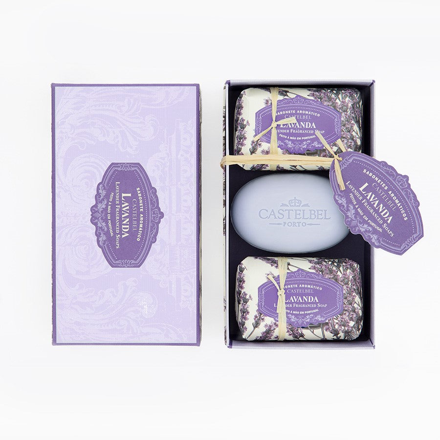 Set de 3 jabones - Castelbel Lavender 3x150g