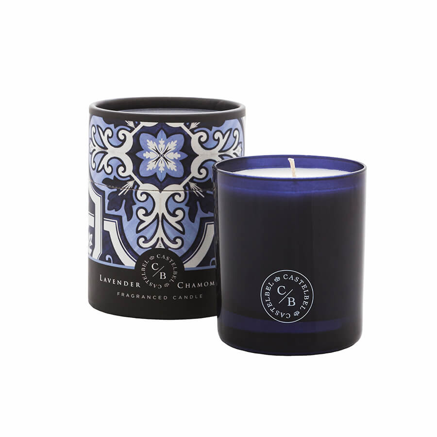 Vela Tile Collection Lavender & Chamomile Candle