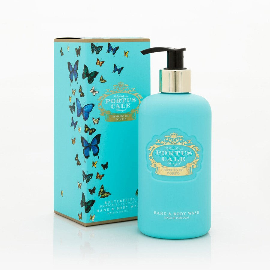 Hand&Body Wash - Portus Cale Butterflies 300mL (boxed)