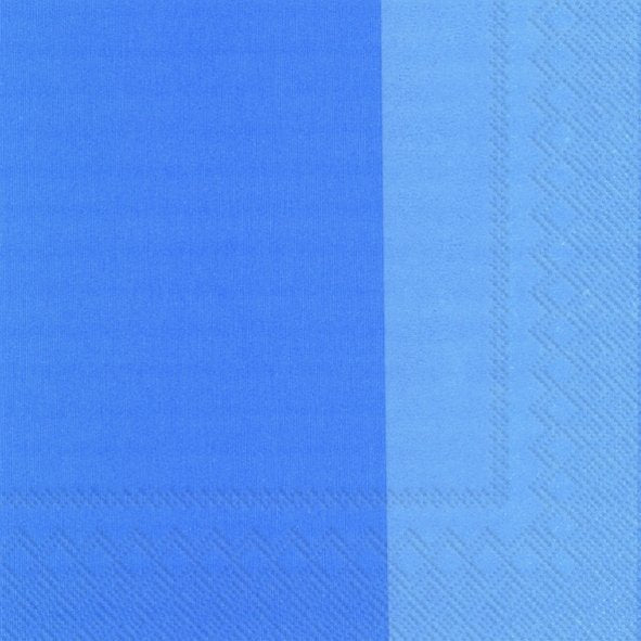 Set de 20 Servilletas (azul acero) 33 Cm De Papel