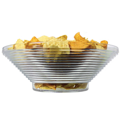 Frutero Bowl Redondo Multiusos (Transparente) De Acrílico