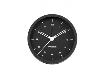 Reloj Despertador (Negro) De Metal