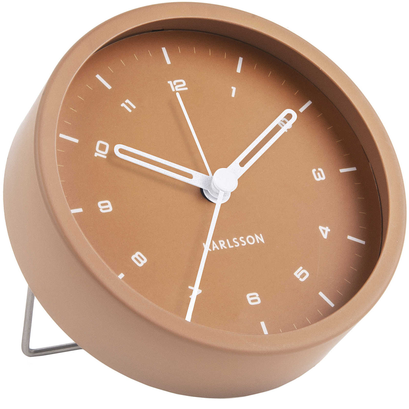 Reloj Despertador Redondo (Dorado) De Metal