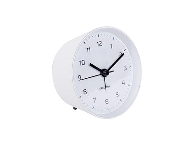 Reloj Despertador (Blanco) De Metal