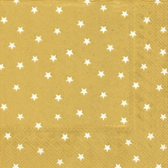 Set De 20 Servilletas (Estrellas Pequeñas) De Papel