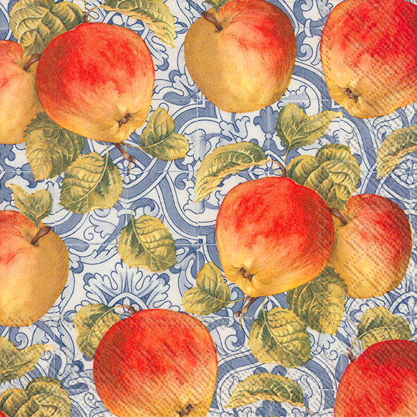 Set De 20 Servilletas (Manzanas) De Papel