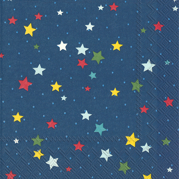 Set De 20 Servilletas (Estrellas) De Papel