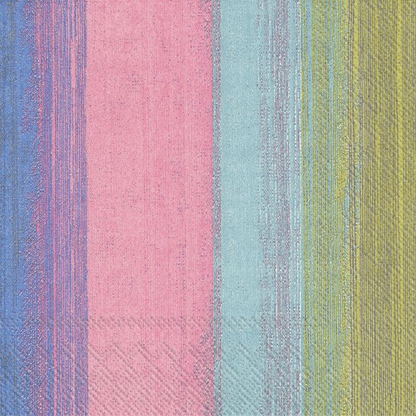 Set De 20 Servilletas (Diseño Colores) De Papel