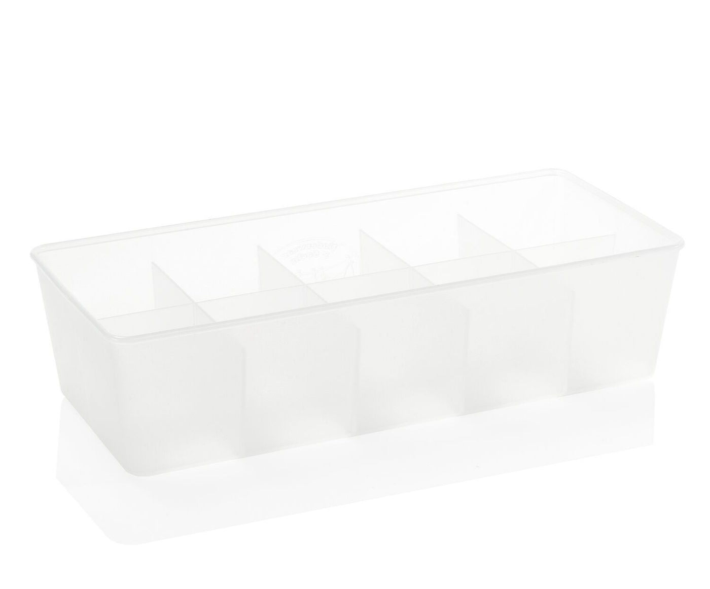 Organizador Grande Con 10 Compartimentos (Blanco) De Plástico
