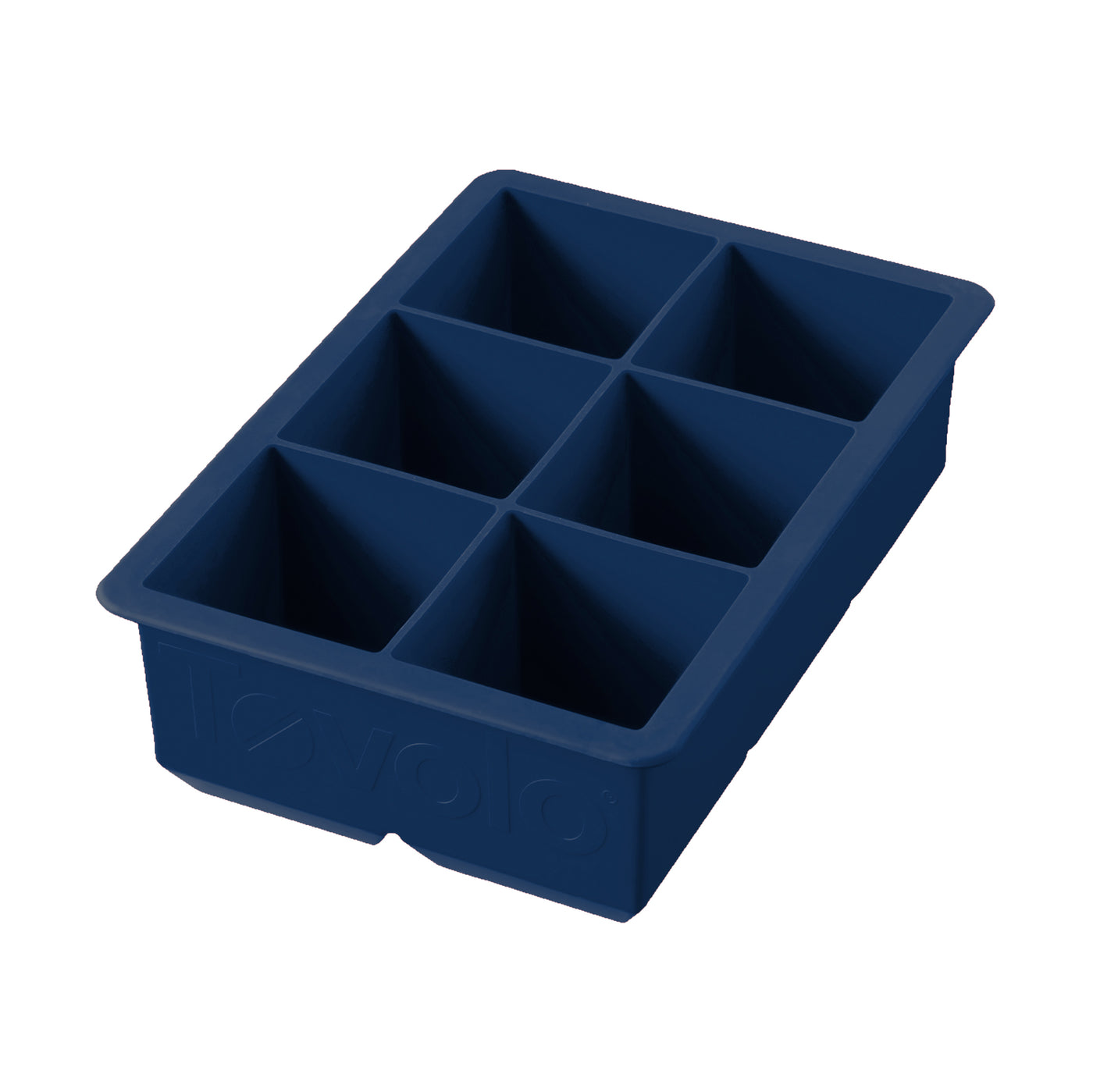 Moldes Para 6 Cubos De Hielo (Azul) De Silicona