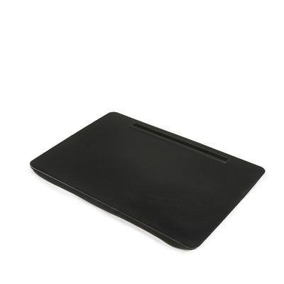 Soporte Extra Grande Para Tablet / Laptop (Negro) Con Base De Madera